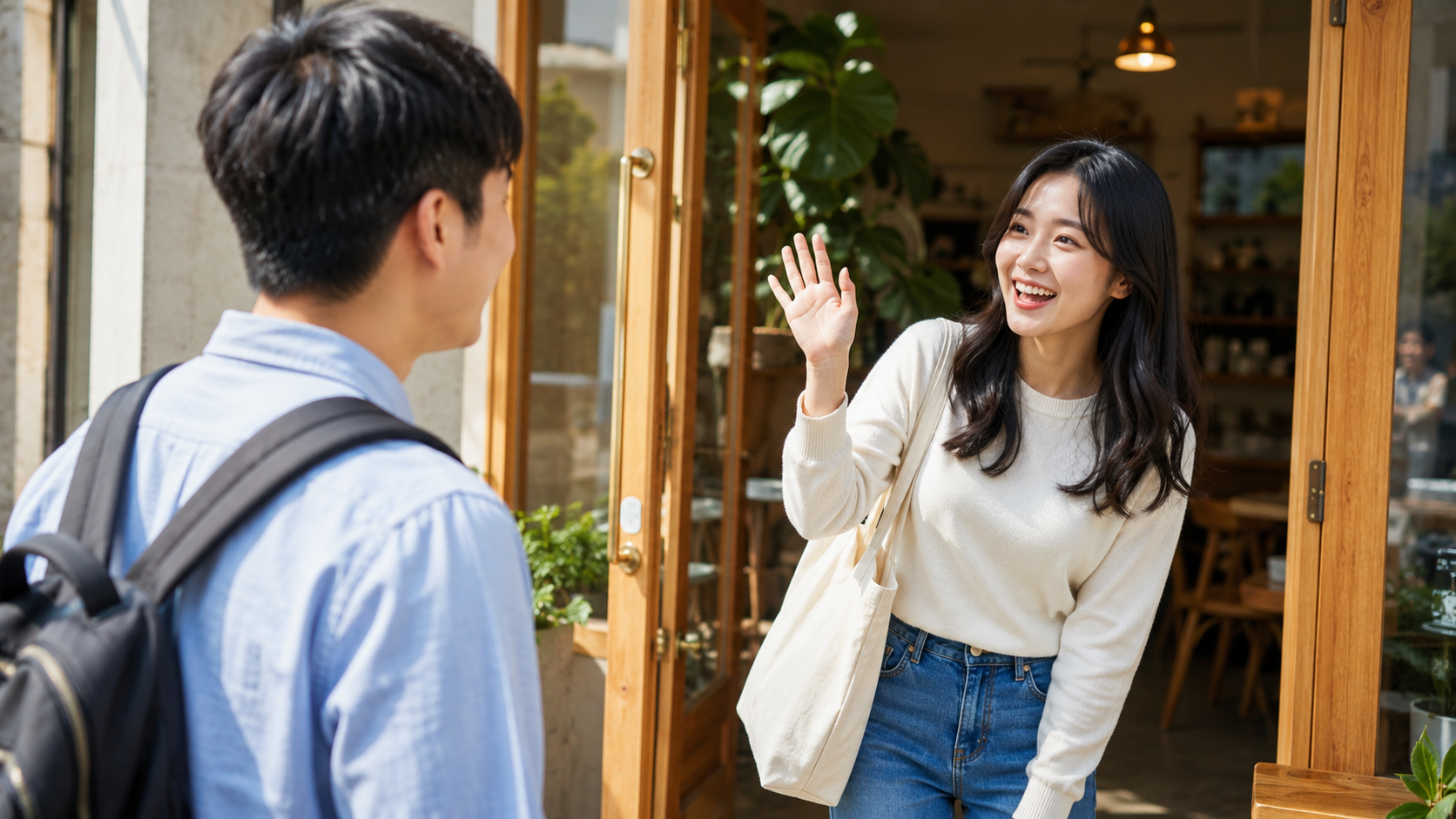 안녕하세요のAIイメージ
